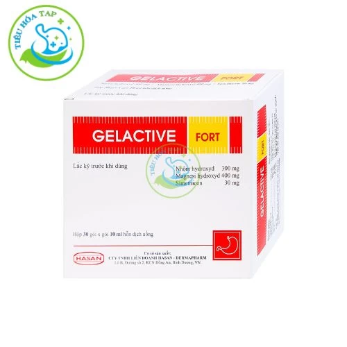 Gelactive Fort - Hộp 10 gói x 10ml